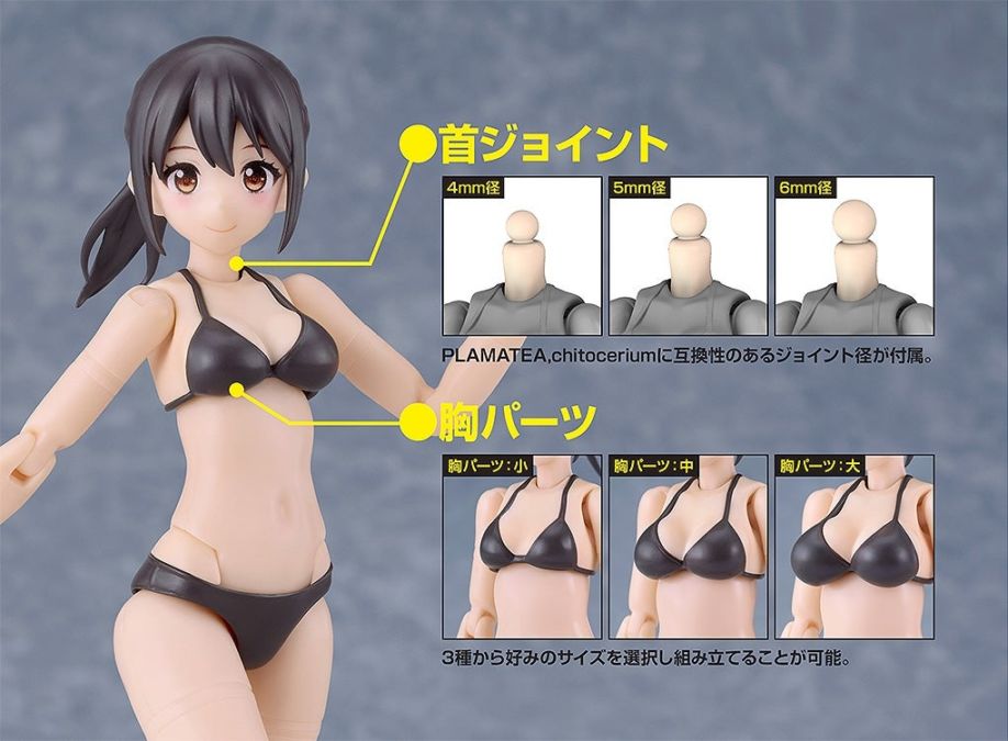 PLAMATEA Muse Body: Ichika (Bikini Ver. ) Type A Model Kit