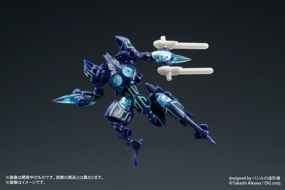 DIGMODEL Gan-Gi-Maru Bakuretsu Gattai Dosutorai Model Kit
