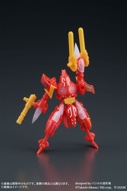DIGMODEL Gan-Gi-Maru Bakuretsu Gattai Dosutorai - Leongashin - Model Kit