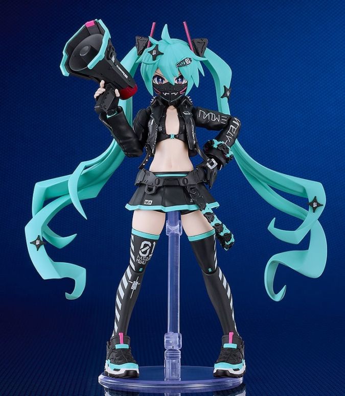 PLAMATEA Chracter Vocal Series 01: Hatsune Miku (Chuocho Tactical Craft Ver.) Model Kit - VOCALOID