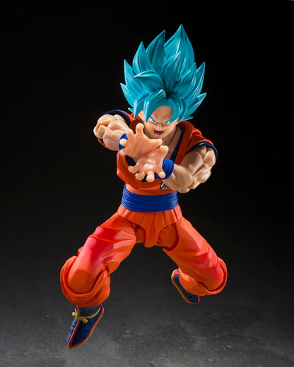 S.H.Figuarts Super Saiyan God Super Saiyan Son Goku (Blue Power Transcending Limits) - Dragon Ball Super