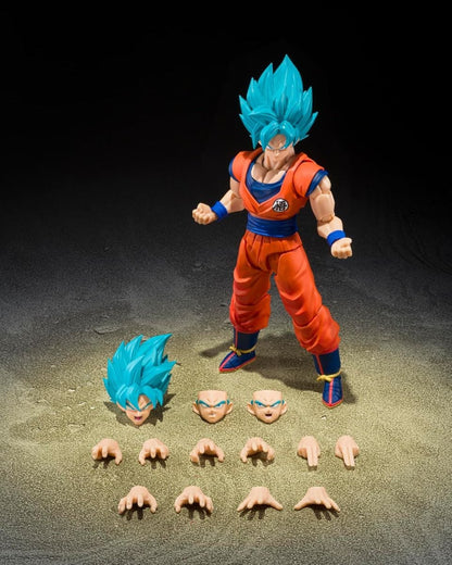 S.H.Figuarts Super Saiyan God Super Saiyan Son Goku (Blue Power Transcending Limits) - Dragon Ball Super